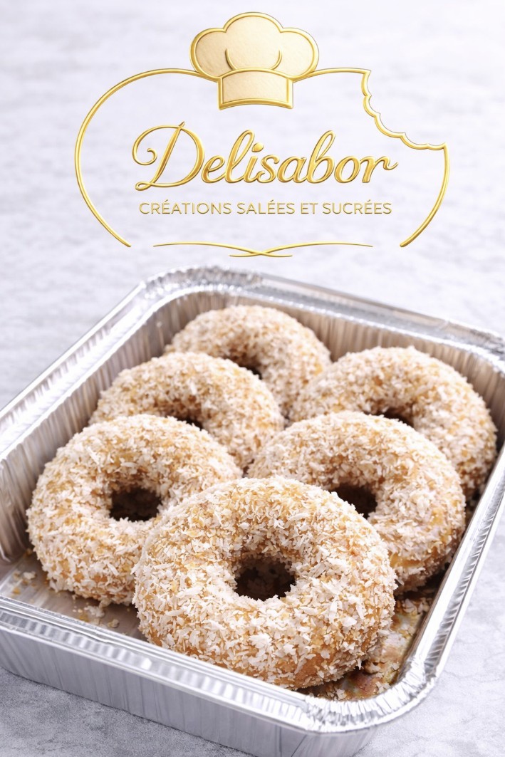 Image de Donuts à la noix de coco (6 unités)